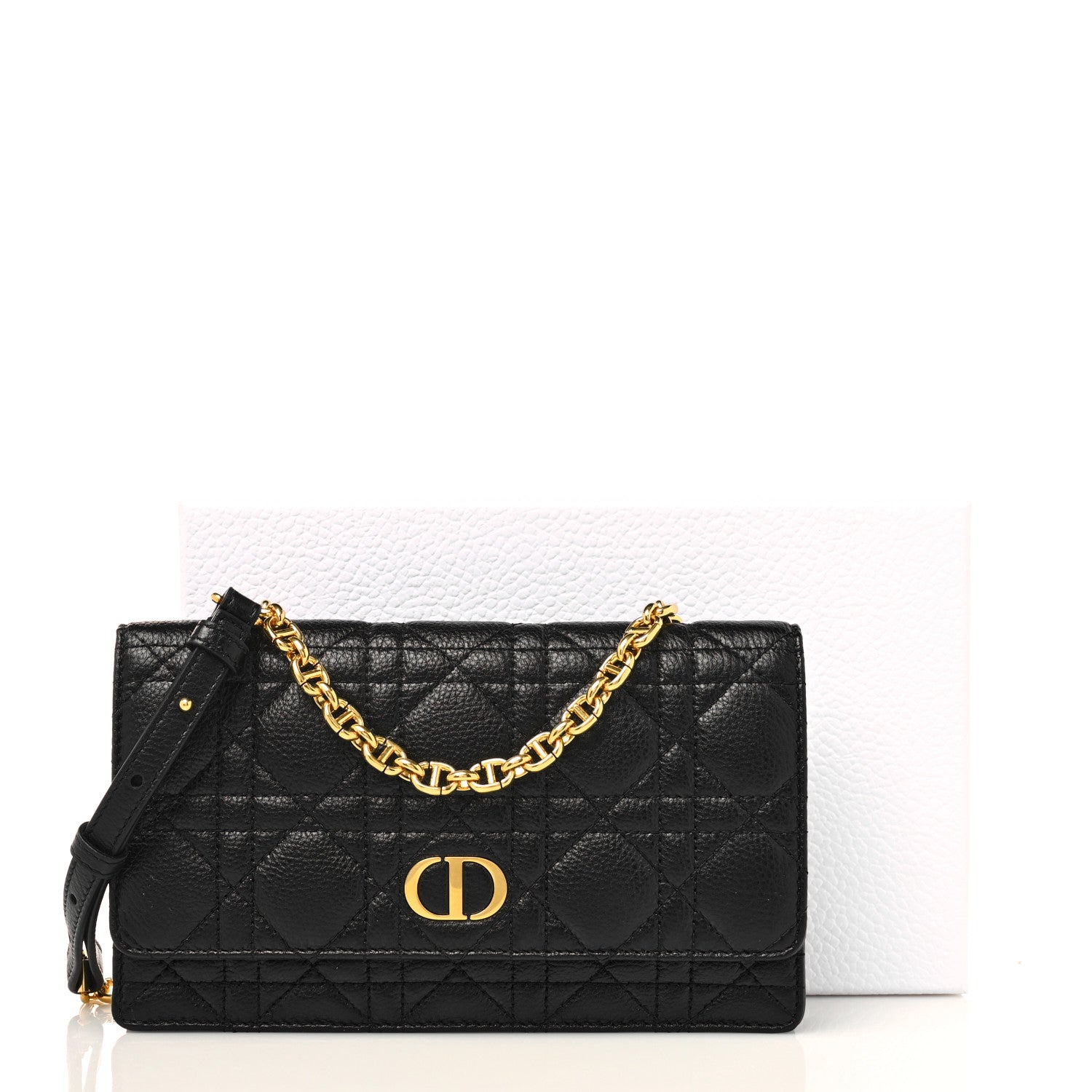 Christian Dior Supple Calfskin Caro Belt Bag Black 11 of 11