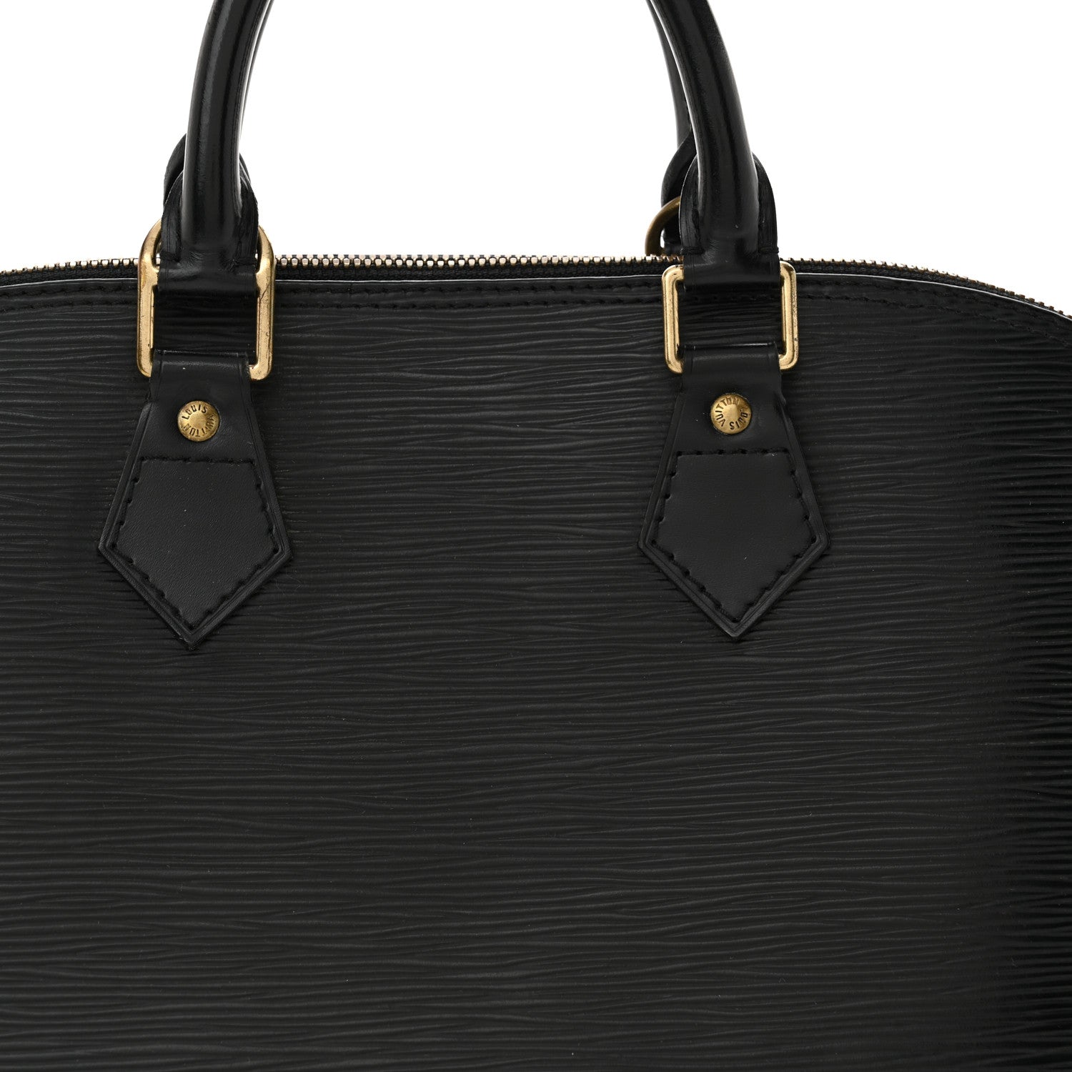 Louis Vuitton Epi Alma PM Black 7 of 20