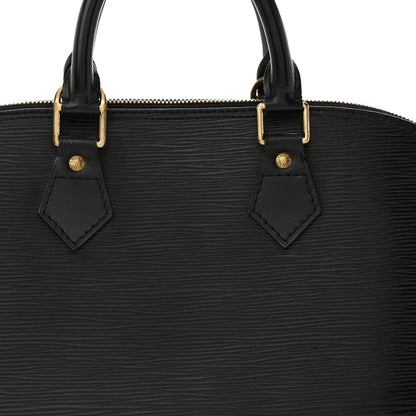 Louis Vuitton Epi Alma PM Black 7 of 20