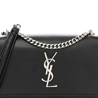 Saint Laurent Calfskin Monogram Sunset Chain Wallet Sunset Black 5 of 12