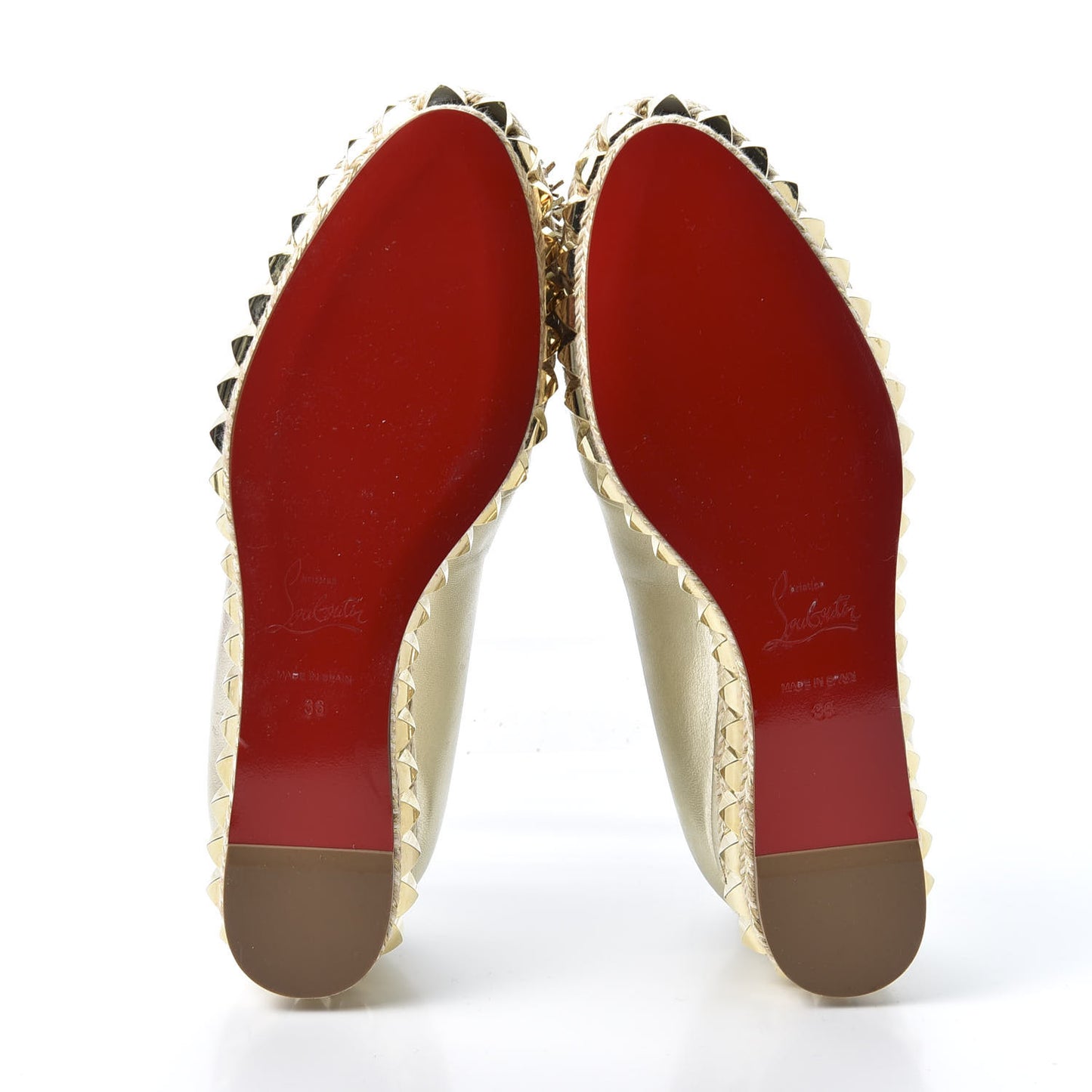 Metallic Nappa CA 70 Wedge Espadrilles 36 Platine