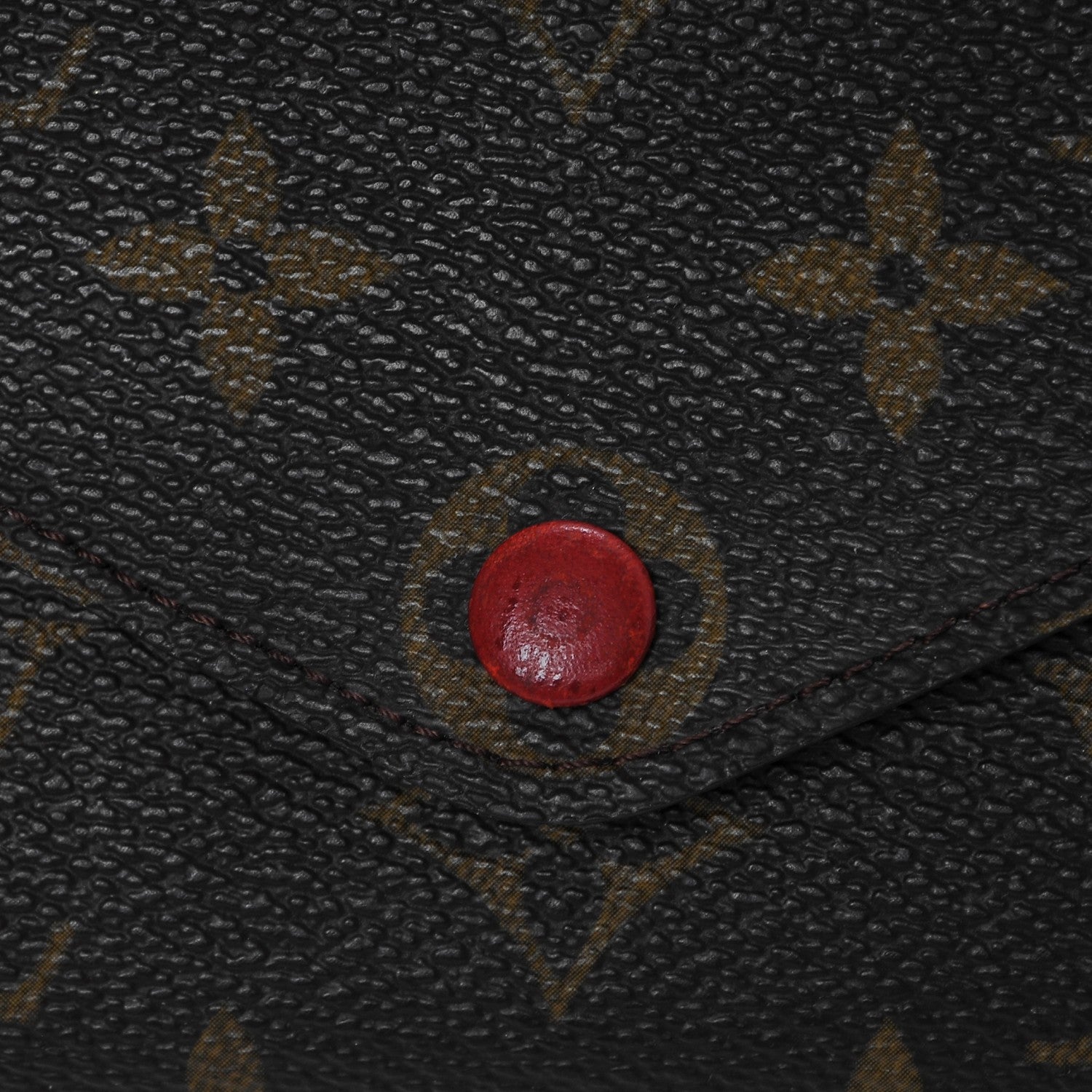 Louis Vuitton Monogram Josephine Wallet Red 5 of 7