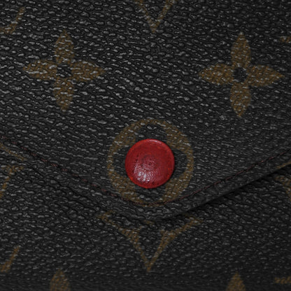 Louis Vuitton Monogram Josephine Wallet Red 5 of 7