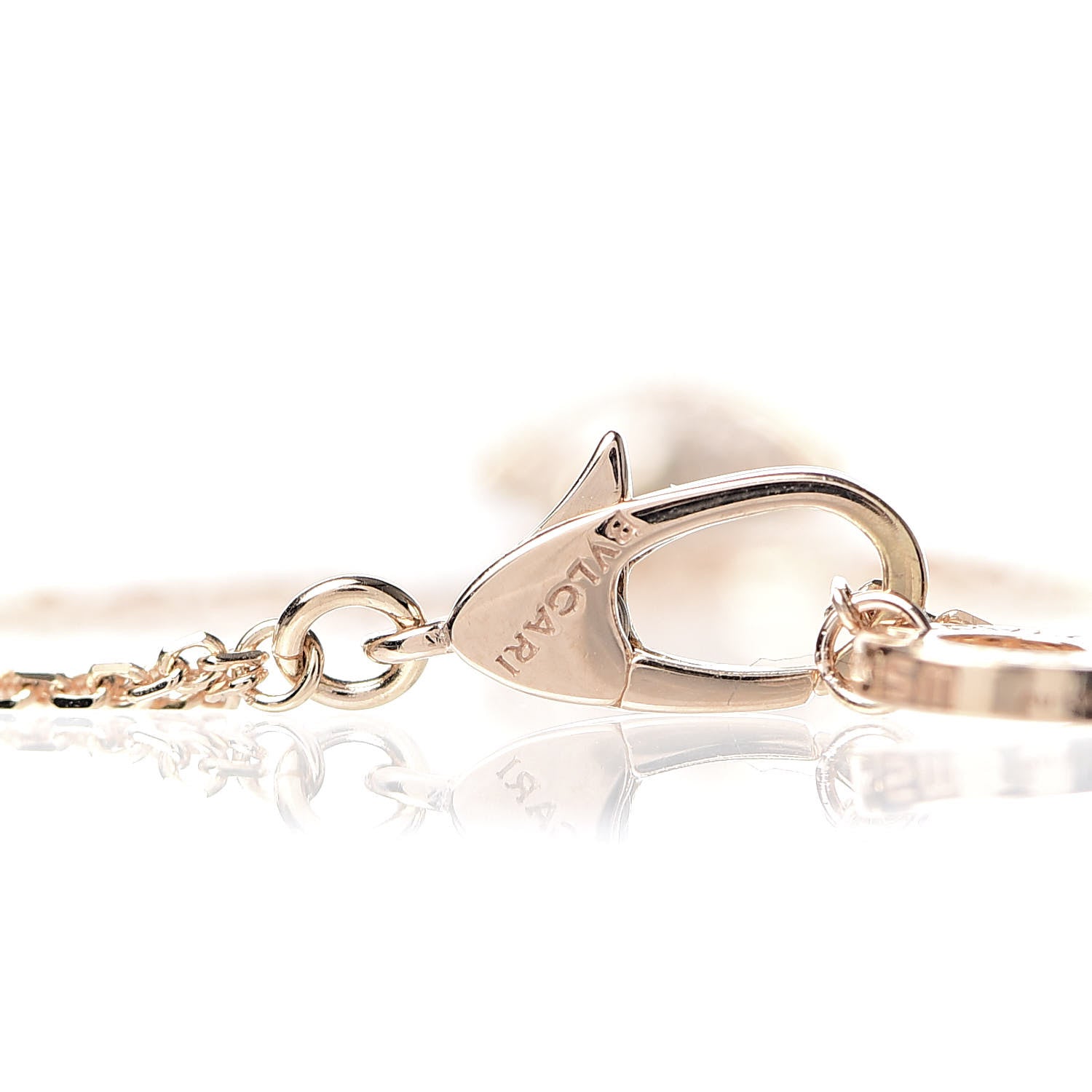 Bulgari 18K Rose Gold Diamond Divas' Dream Bracelet 5 of 6