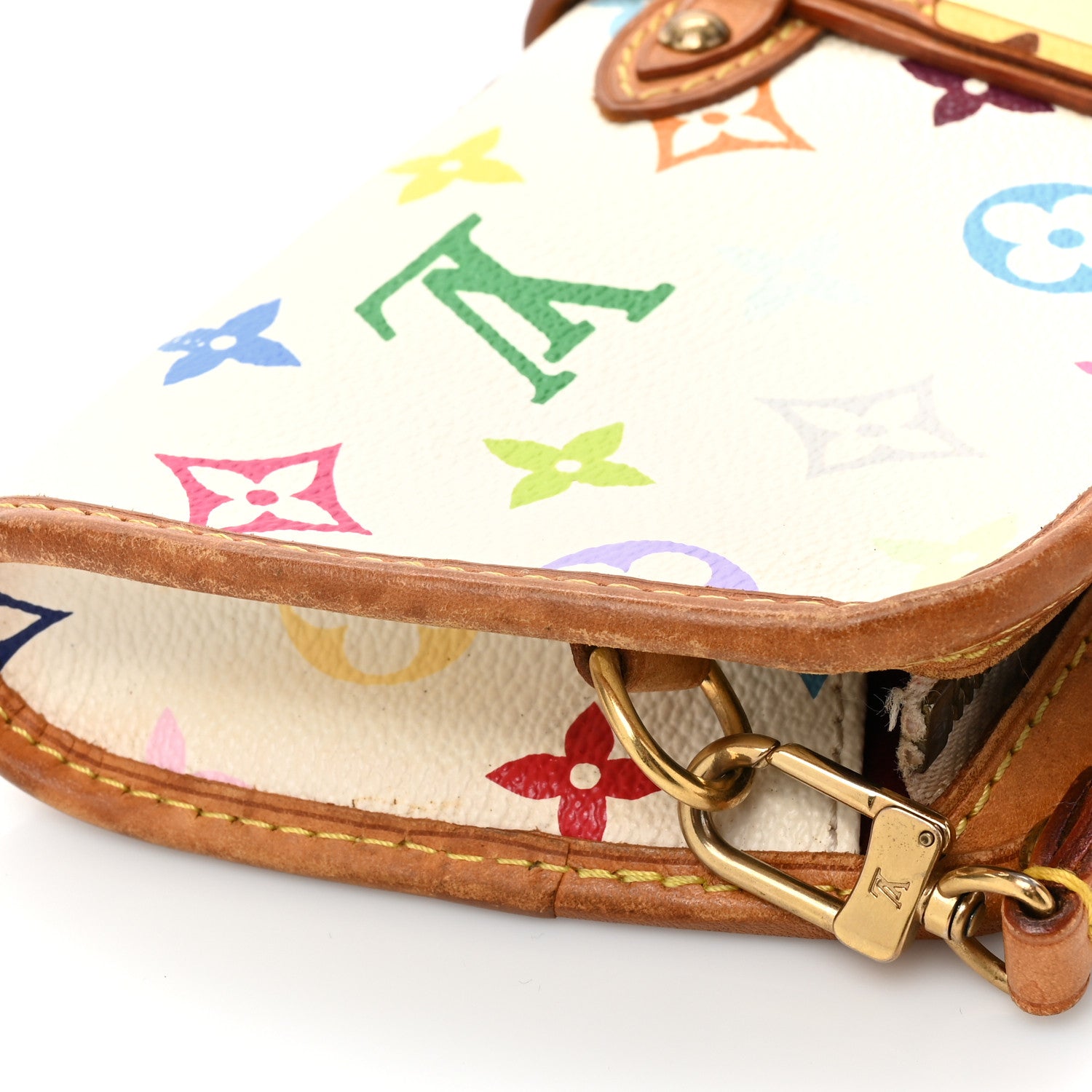 Louis Vuitton Monogram Multicolor Shirley White 13 of 16