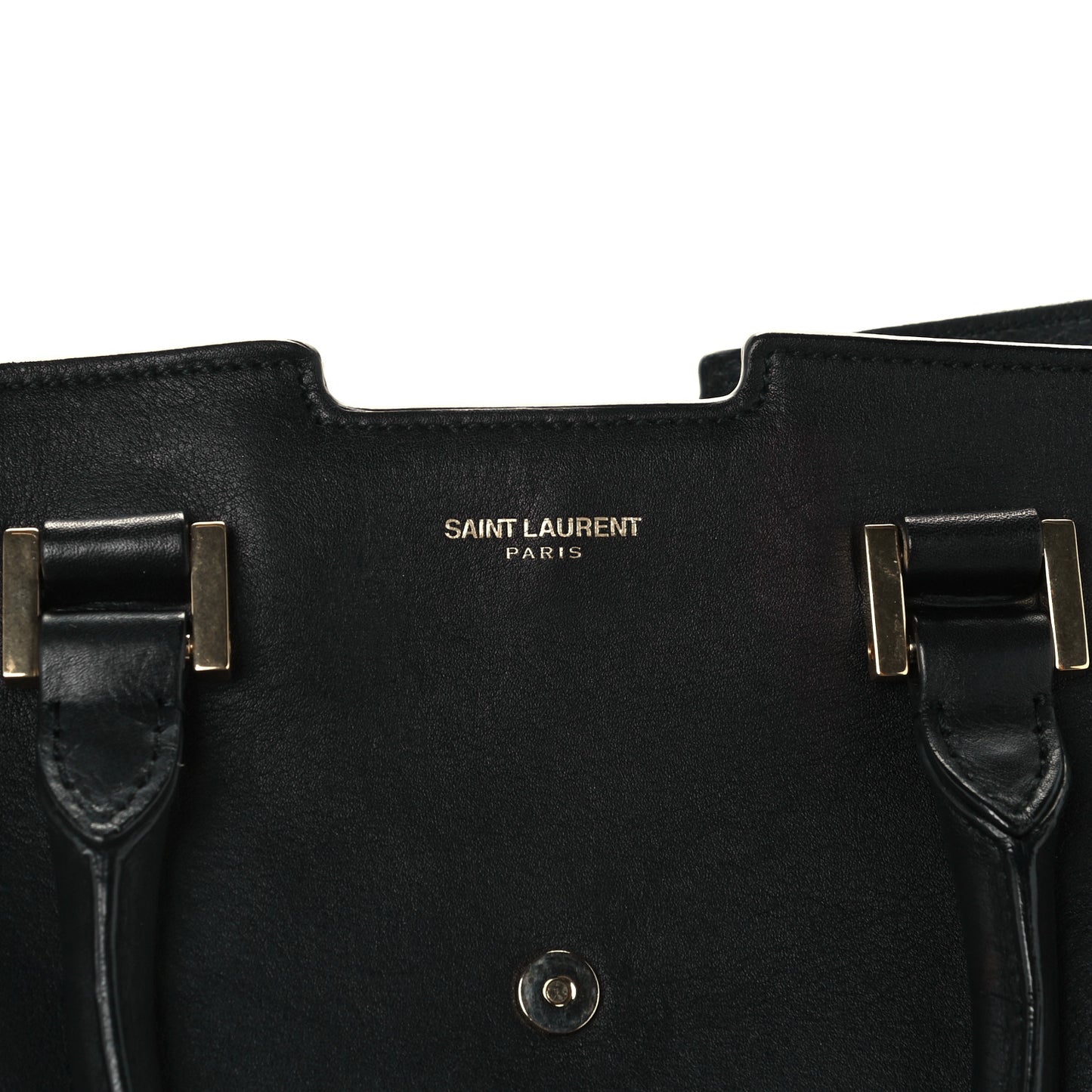 Calfskin Small Classic Y Cabas Black