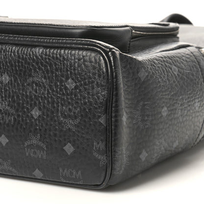 MCM Visetos Medium Stark Backpack Black 8 of 9