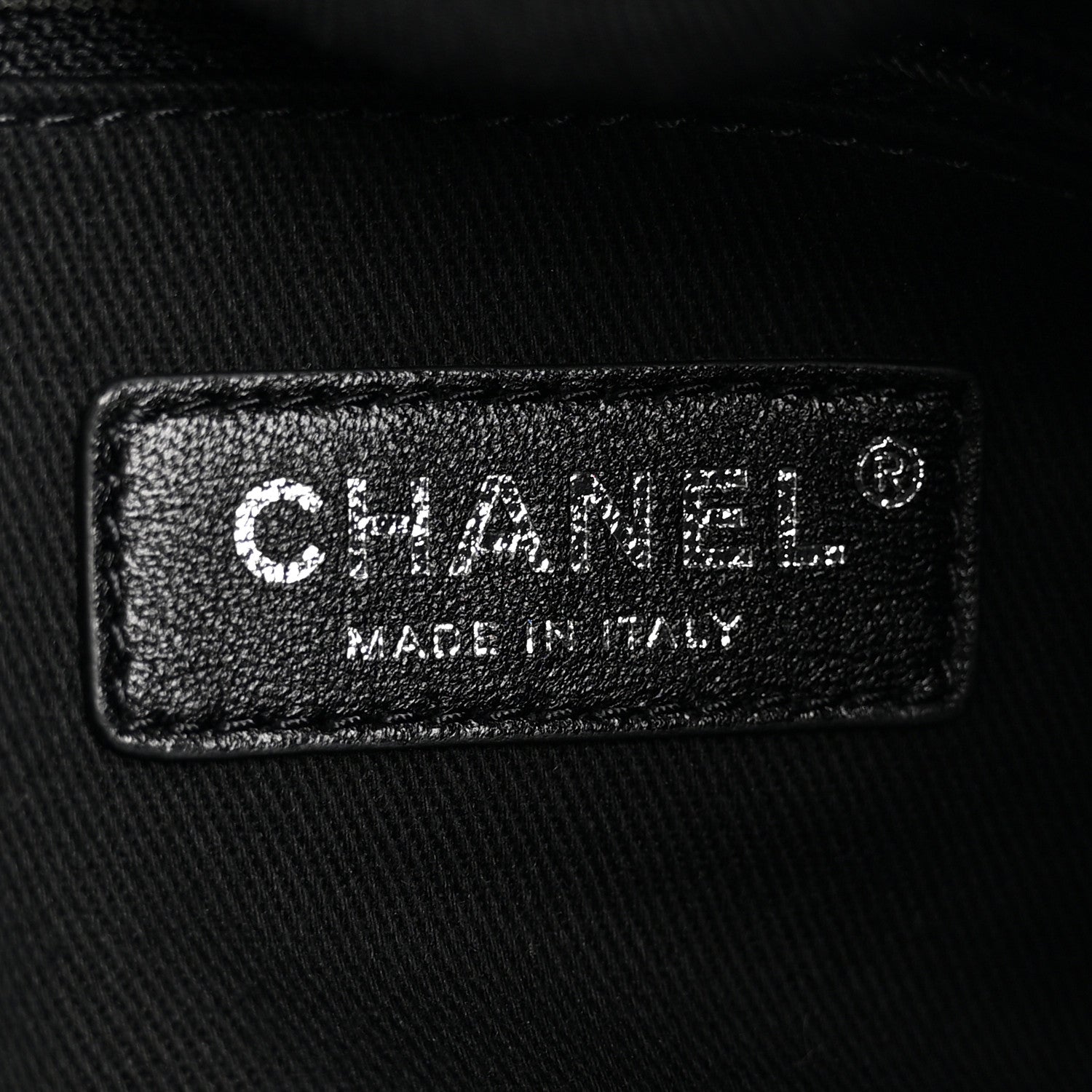 Chanel Canvas Pearl Medium Deauville Tote Black 6 of 12