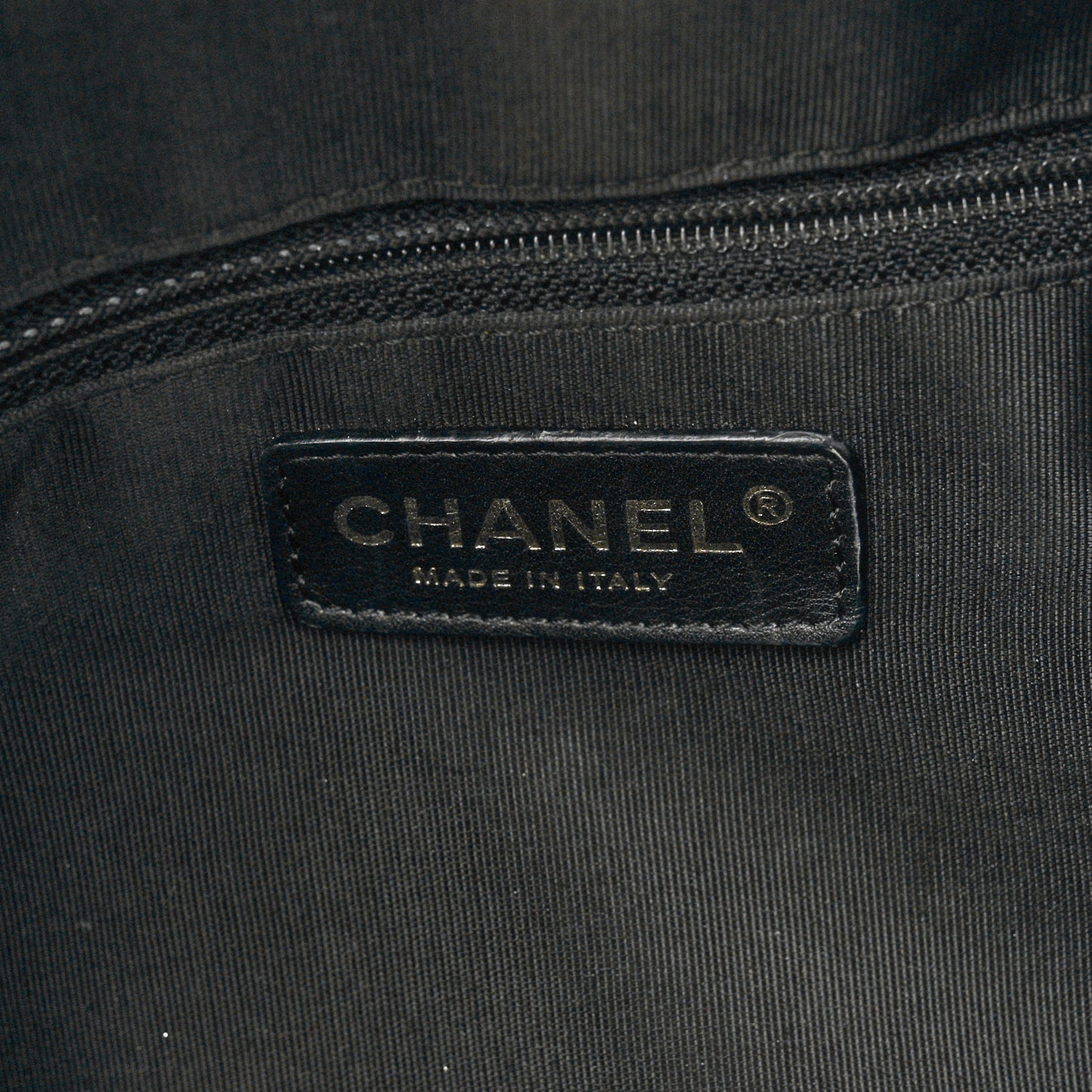 Caviar Quilted Large Bowler Black