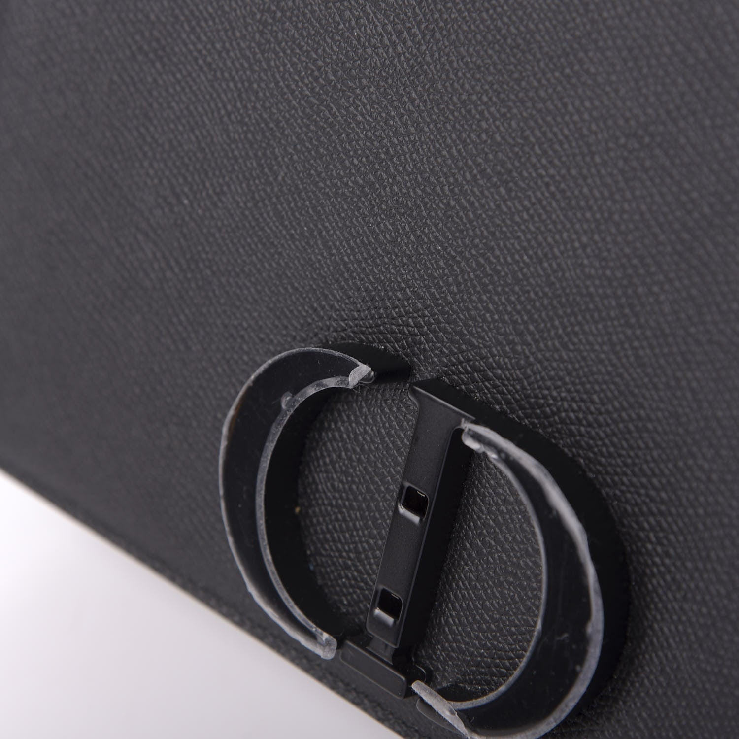 Christian Dior Ultra Matte Grained Calfskin 30 Montaigne Flap Bag Black 8 of 10
