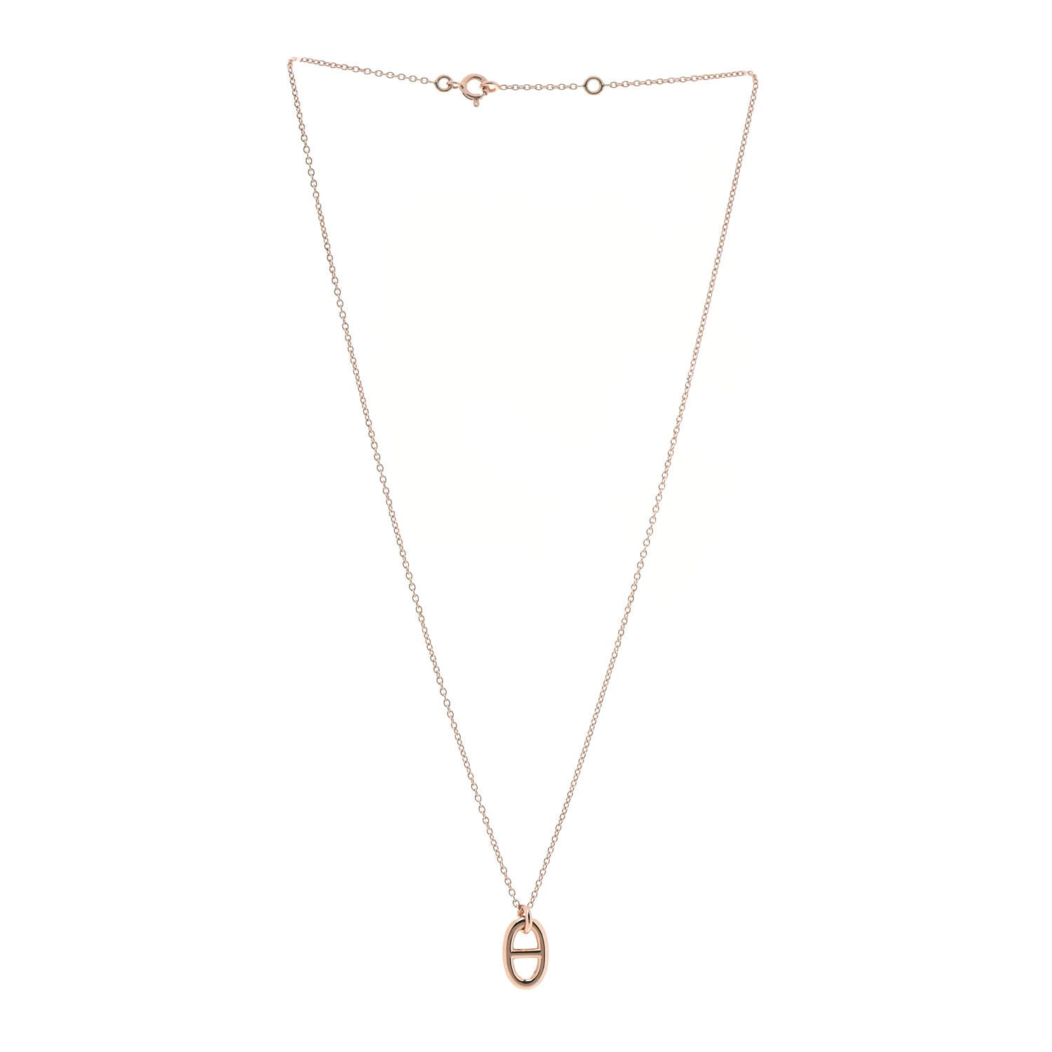 Hermes 18K Rose Gold PM Farandole Pendant Necklace 3 of 5