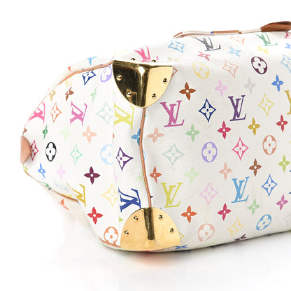 Louis Vuitton Monogram Multicolor Speedy 30 White 7 of 8