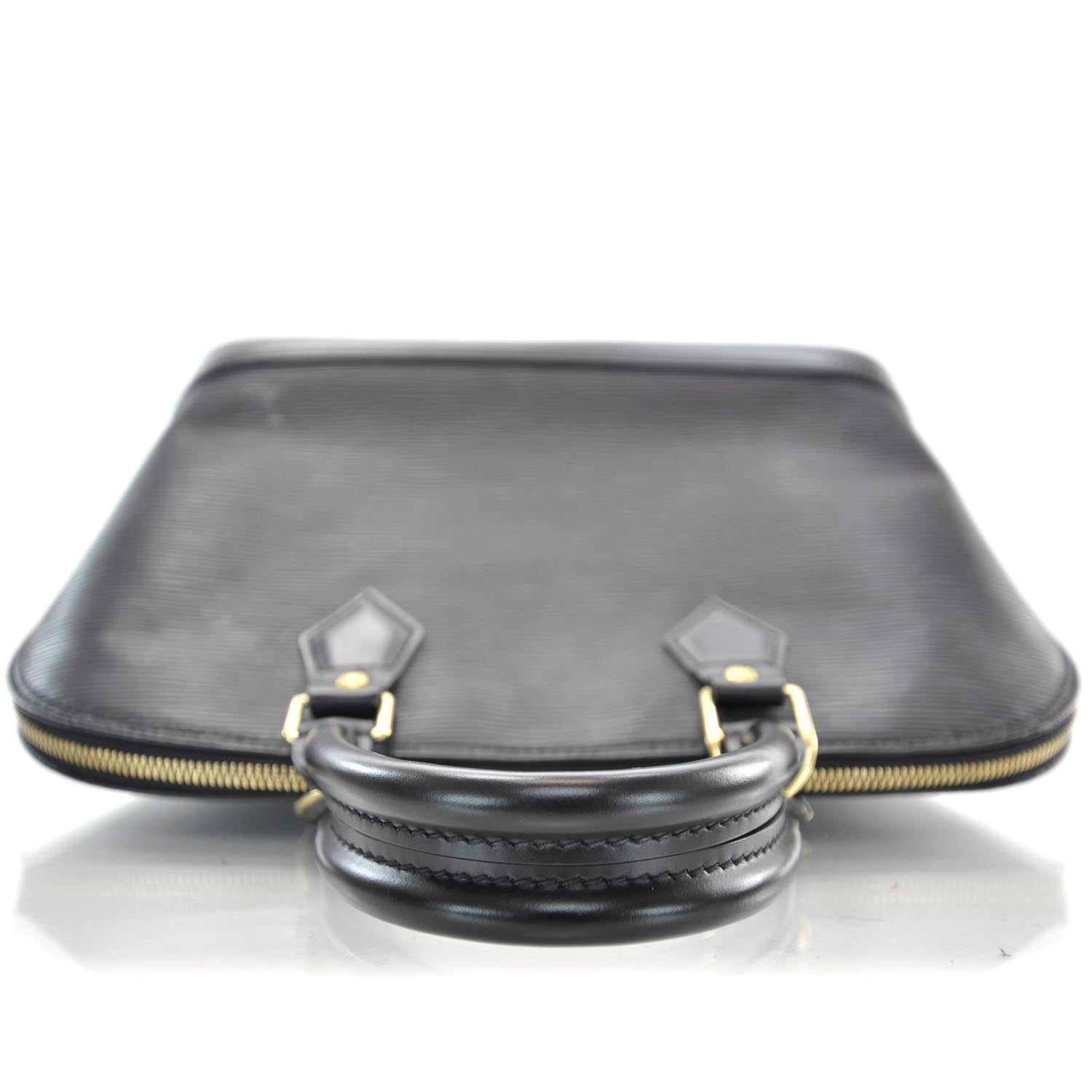 Louis Vuitton Epi Alma Black 5 of 10