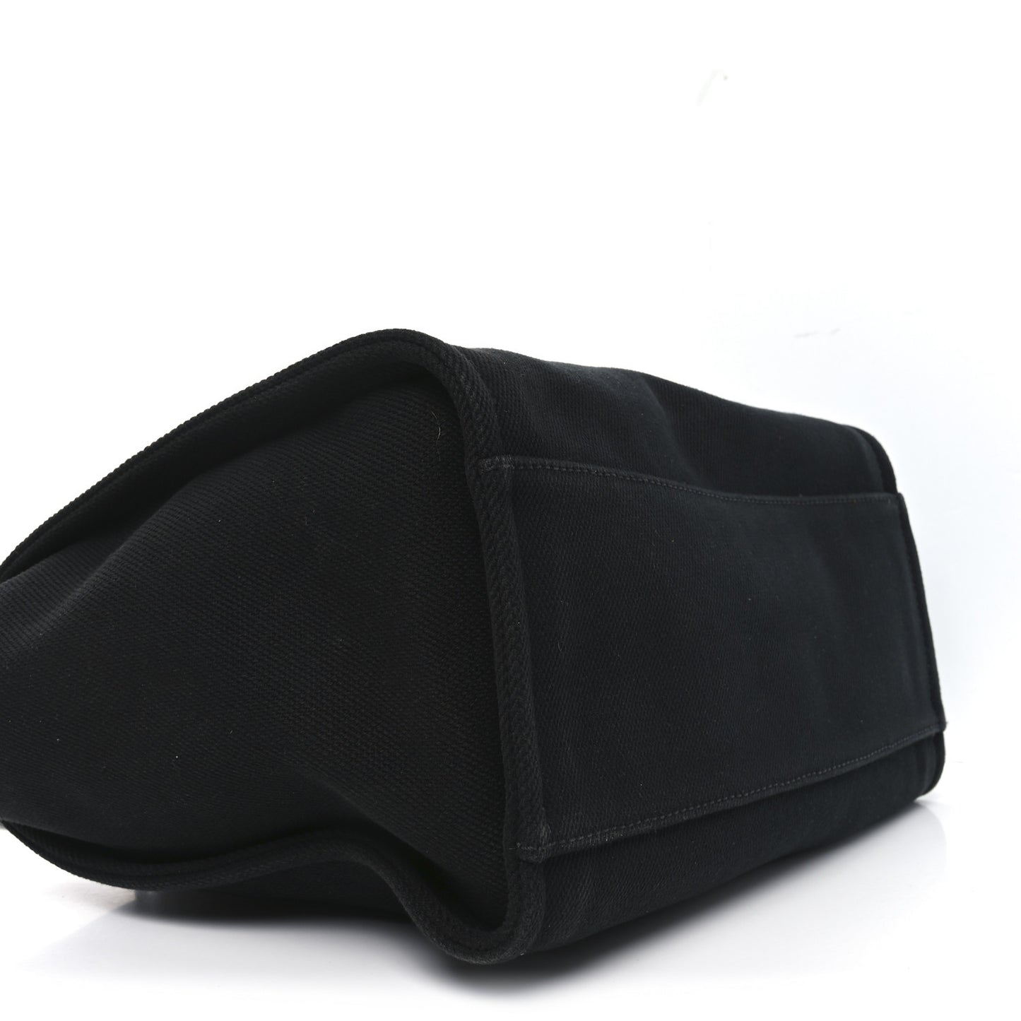Canvas Pearl Medium Deauville Tote Black