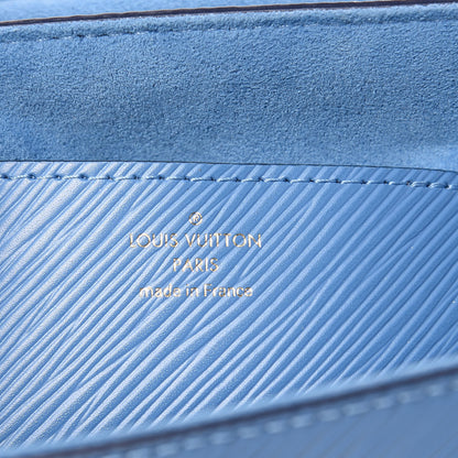 Louis Vuitton Epi Twist Shoulder Bag MM Blue Jean 6 of 10
