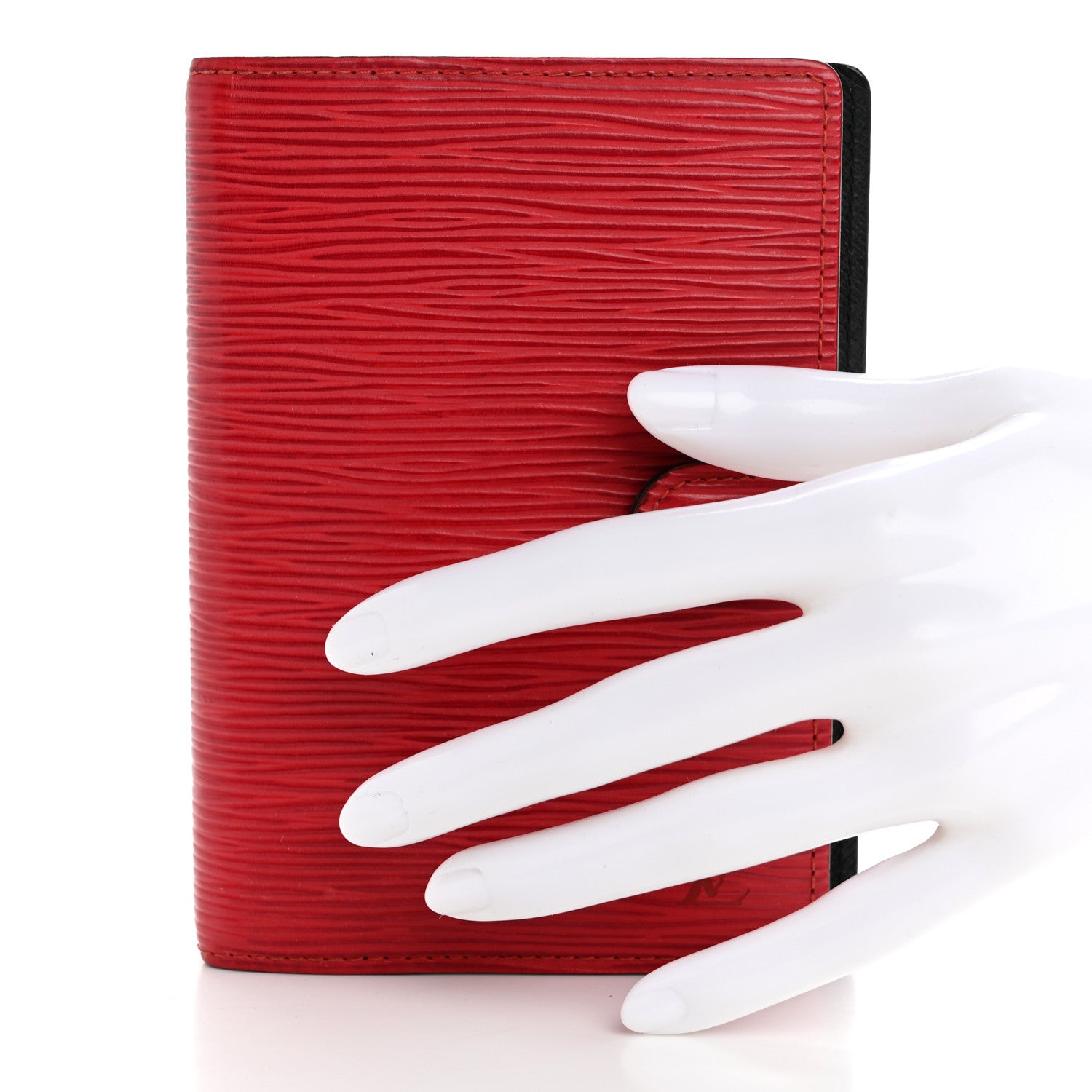Louis Vuitton Epi Small Ring Agenda Cover Rouge 2 of 9