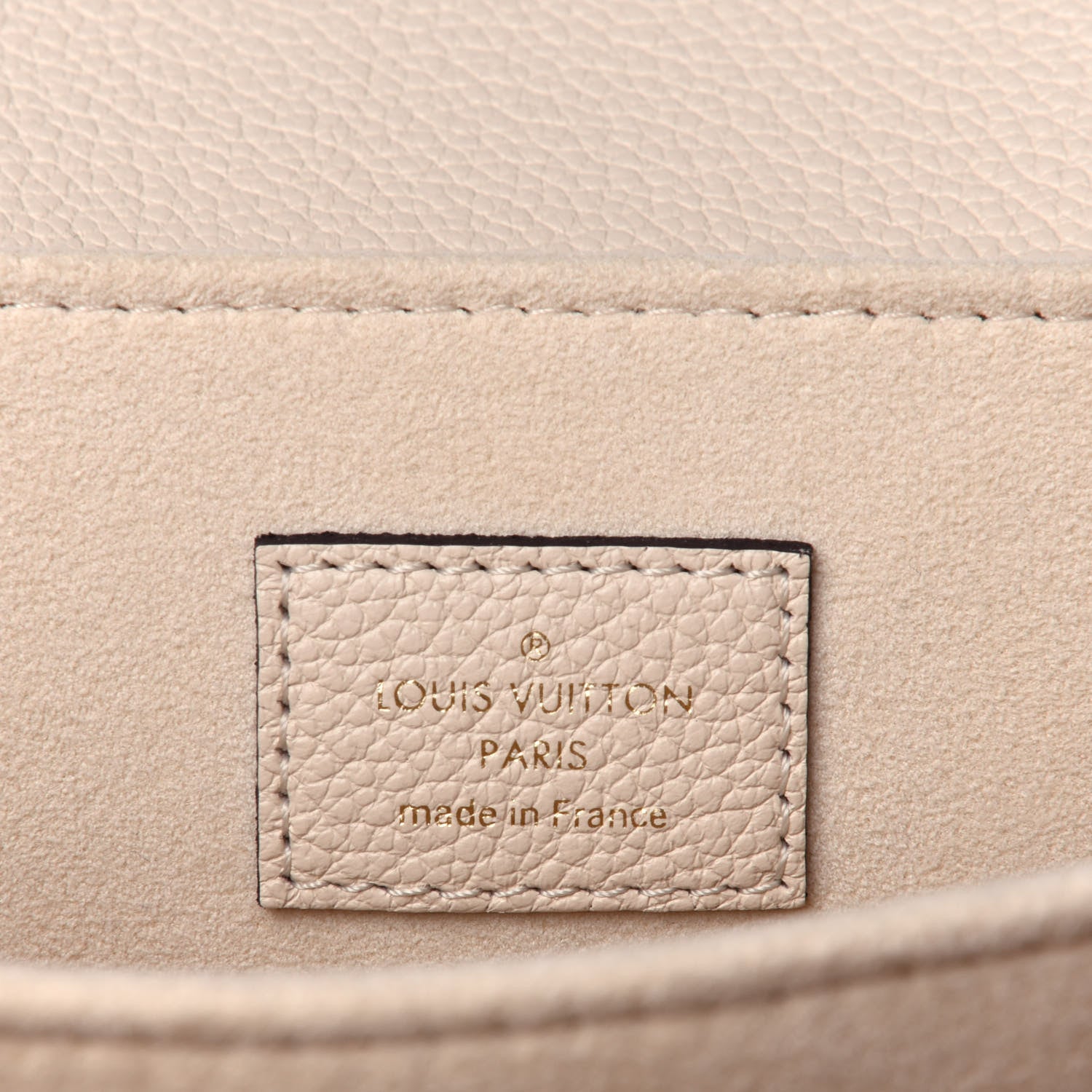 Louis Vuitton Empreinte Monogram Giant Pochette Metis Creme Bois De Rose 6 of 12