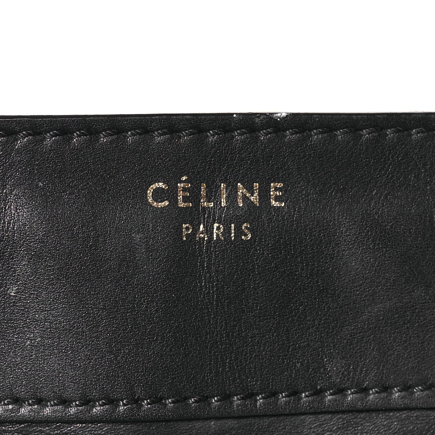 Celine Smooth Calfskin Mini Luggage Black 6 of 12
