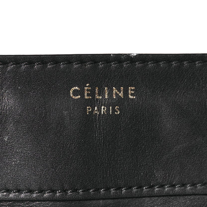 Celine Smooth Calfskin Mini Luggage Black 6 of 12
