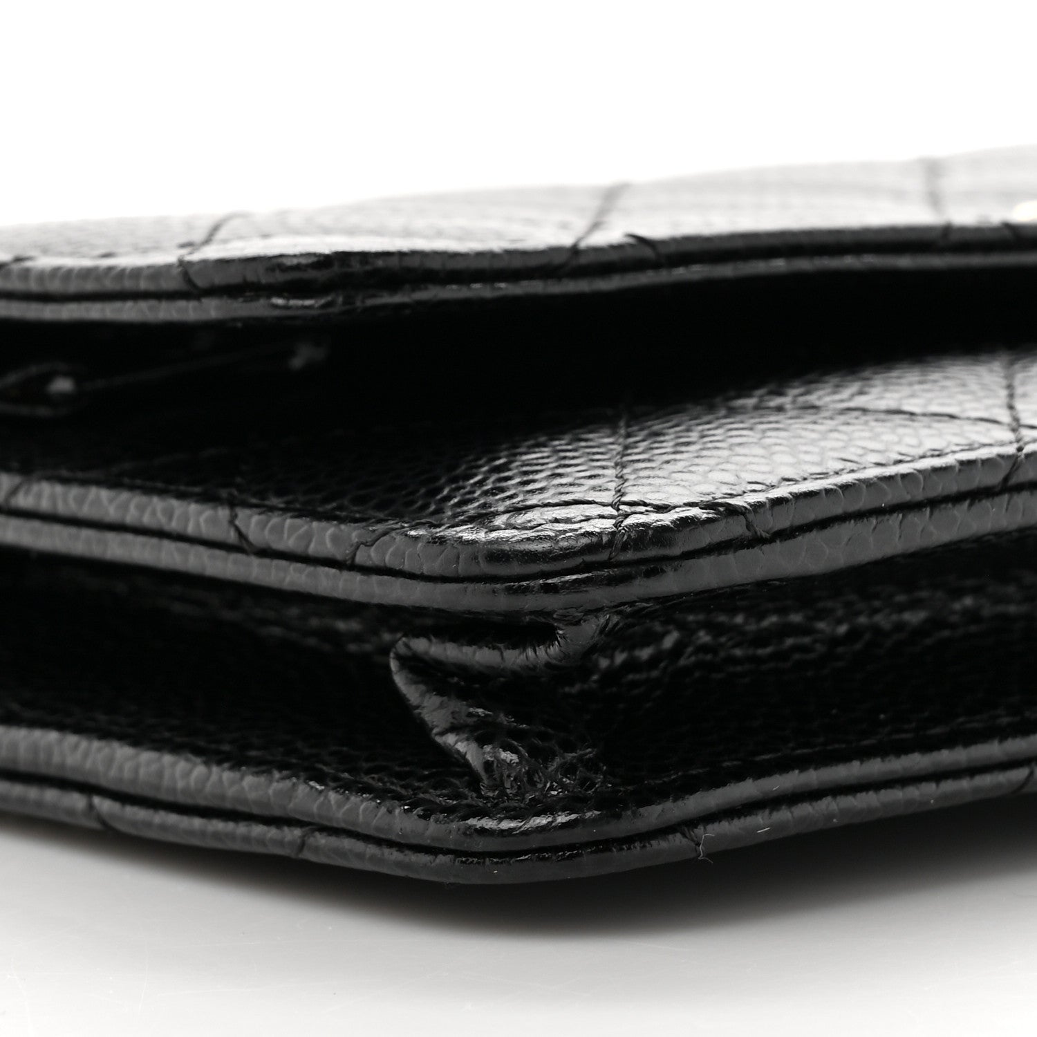 Chanel Caviar Quilted Wallet on Chain WOC Black 11 of 11