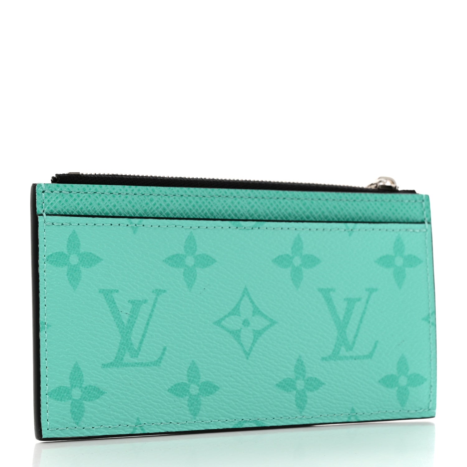 Louis Vuitton Taigarama Coin Card Holder Miami Green 3 of 6