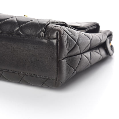 Chanel Lambskin Quilted Shoulder Bag Black 15 of 16