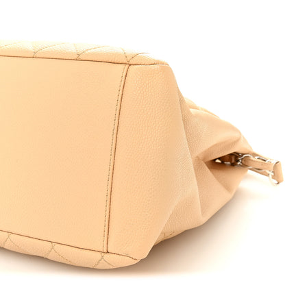 Chanel Caviar Quilted Grand Shopping Tote GST Beige 10 of 10