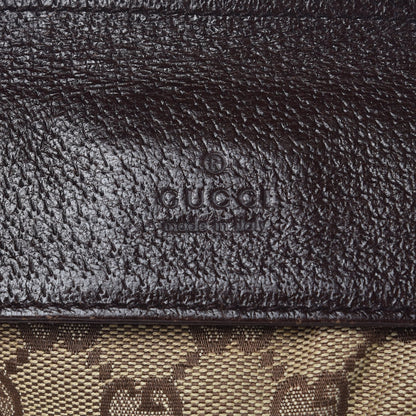 Gucci Monogram Web Belt Bag Dark Brown 7 of 11