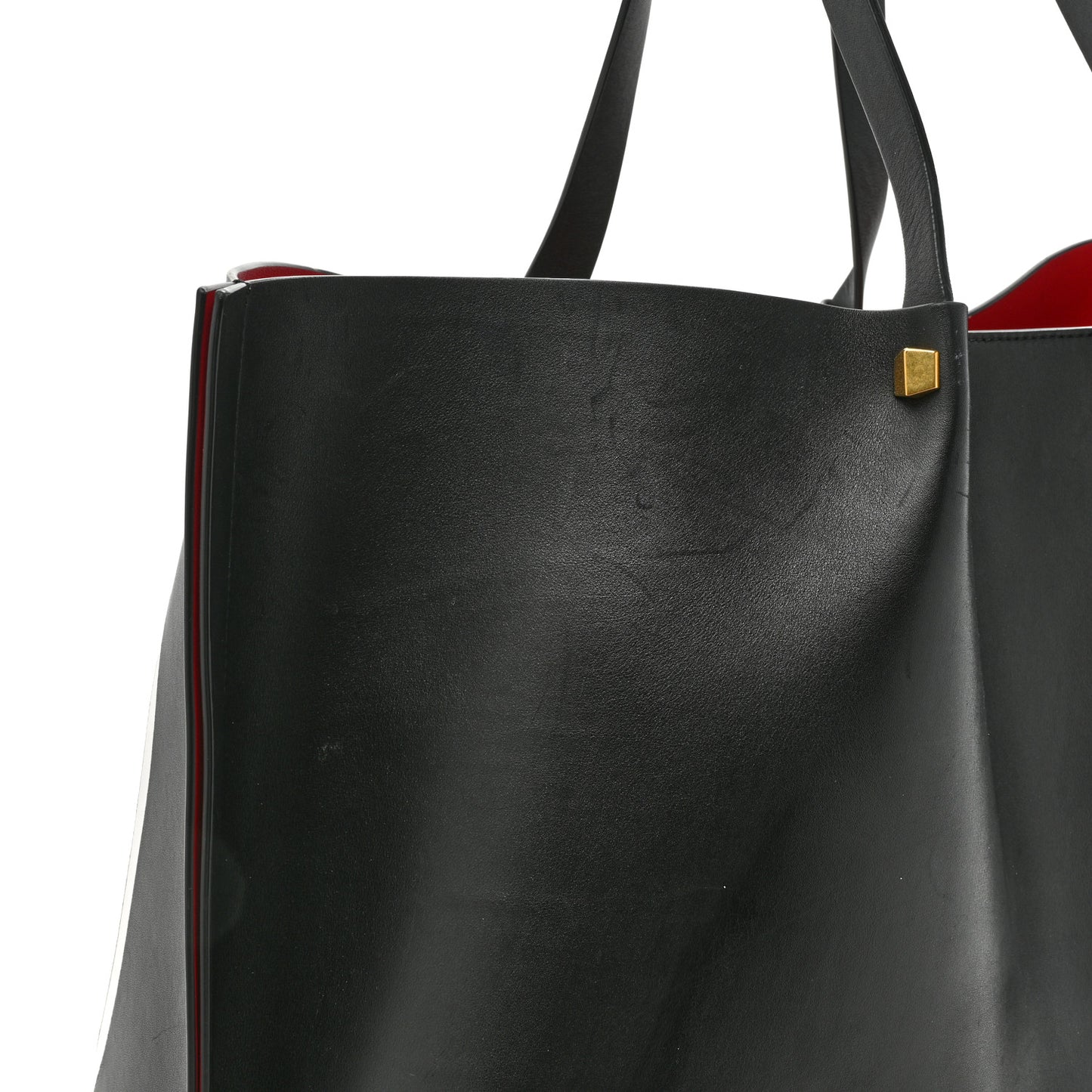 Nappa VLogo Medium Escape Tote Black