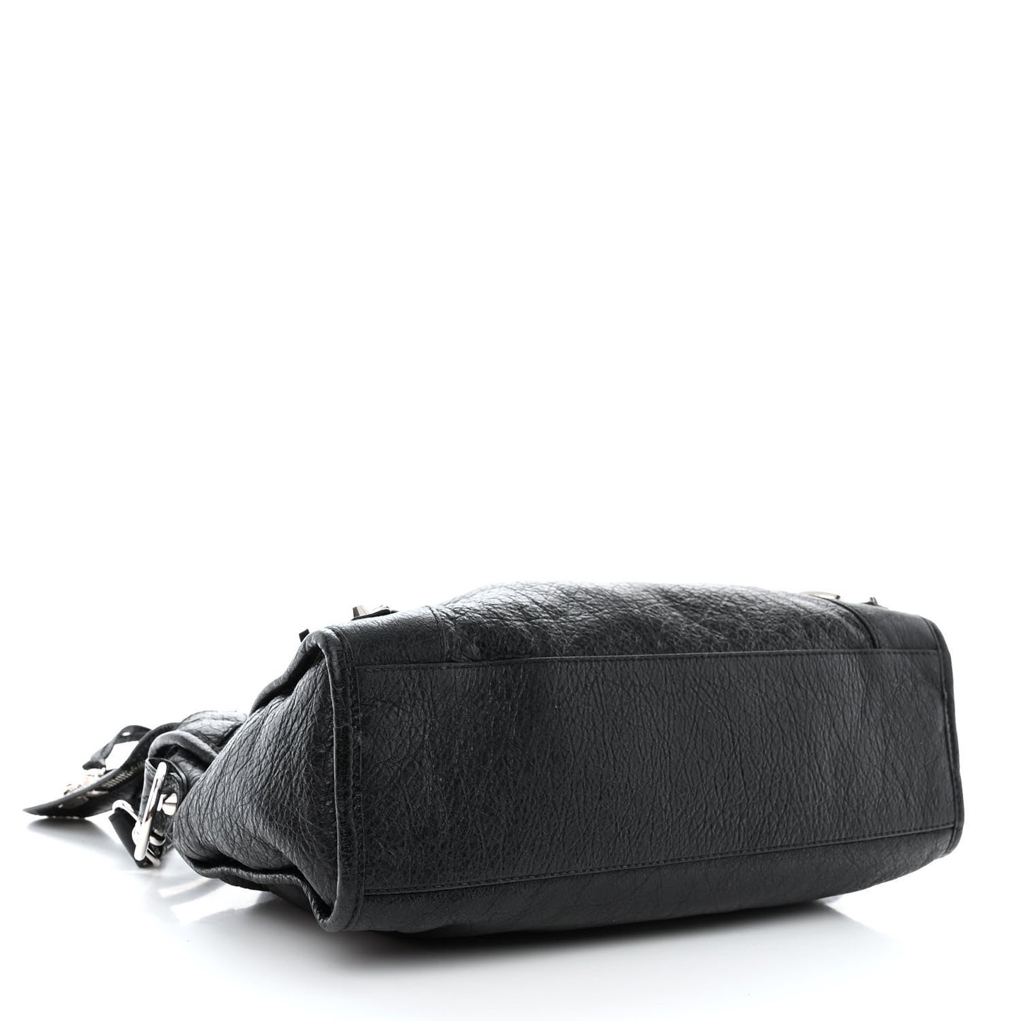 Agneau Classic Silver Hardware S City Black
