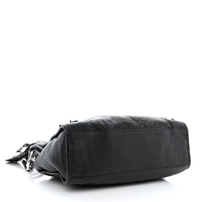 Balenciaga Agneau Classic Silver Hardware S City Black 4 of 10