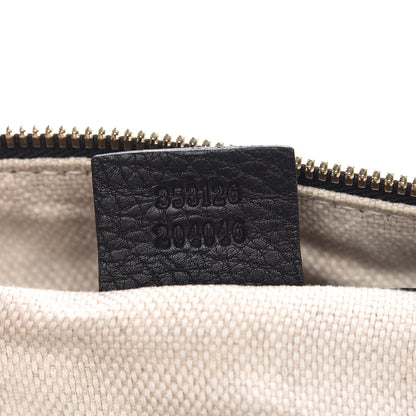 Gucci Pebbled Calfskin Medium Soho Bowler Black 13 of 13