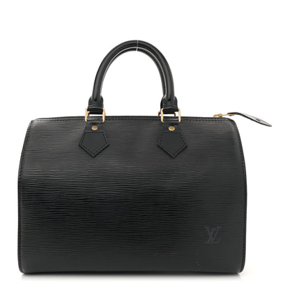Louis Vuitton Epi Speedy 25 Black 1 of 16
