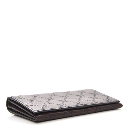 Gucci Guccissima Continental Wallet Dark Brown 4 of 8