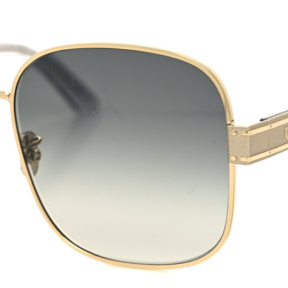 Christian Dior Diorsignature S5U Square Sunglasses Gold 9 of 9