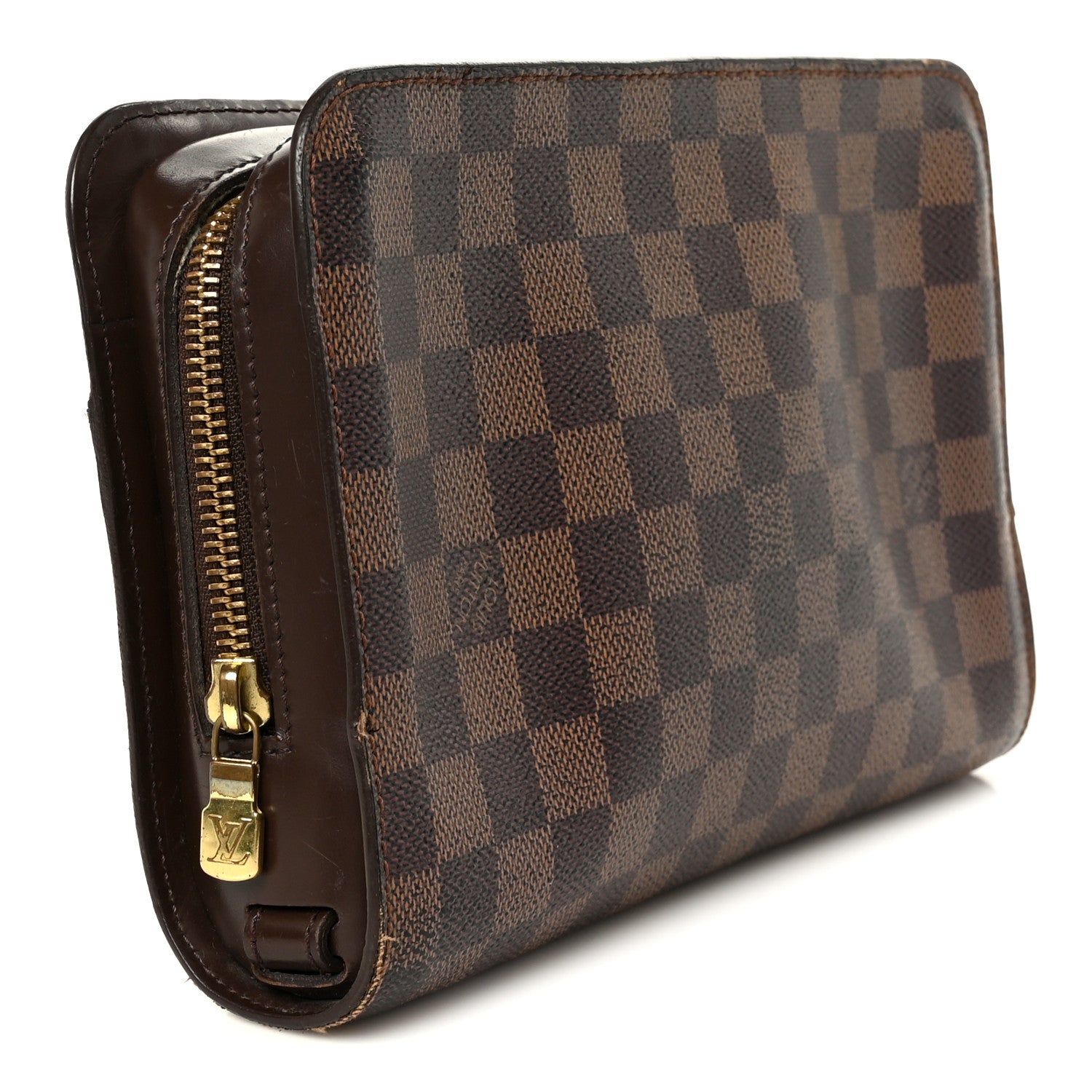 Louis Vuitton Damier Ebene Pochette Saint Louis Clutch 3 of 9