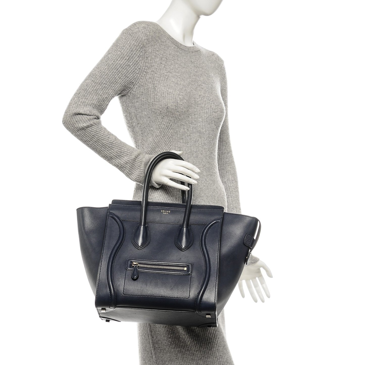 Smooth Calfskin Mini Luggage Ink
