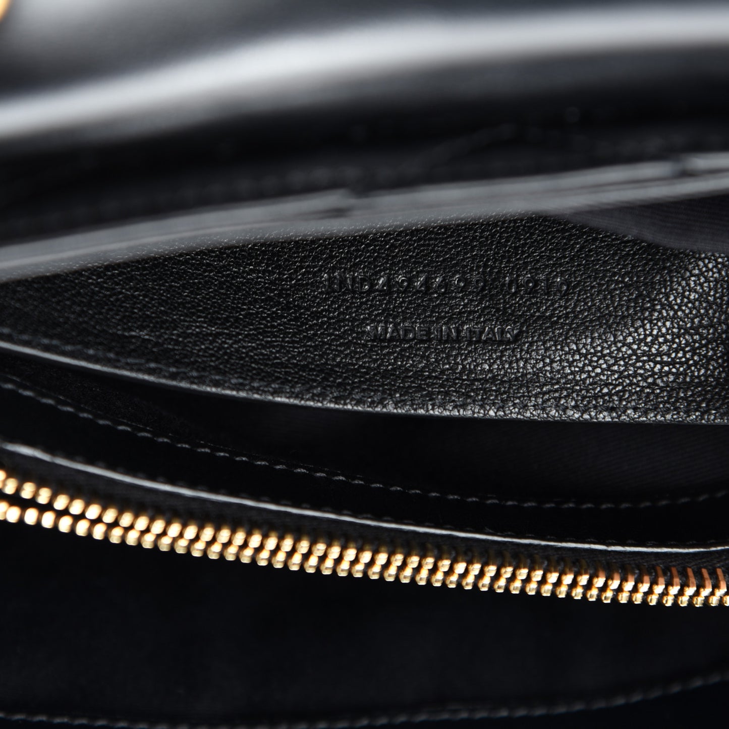 Calfskin Y Quilted Monogram Small Loulou Chain Satchel Black