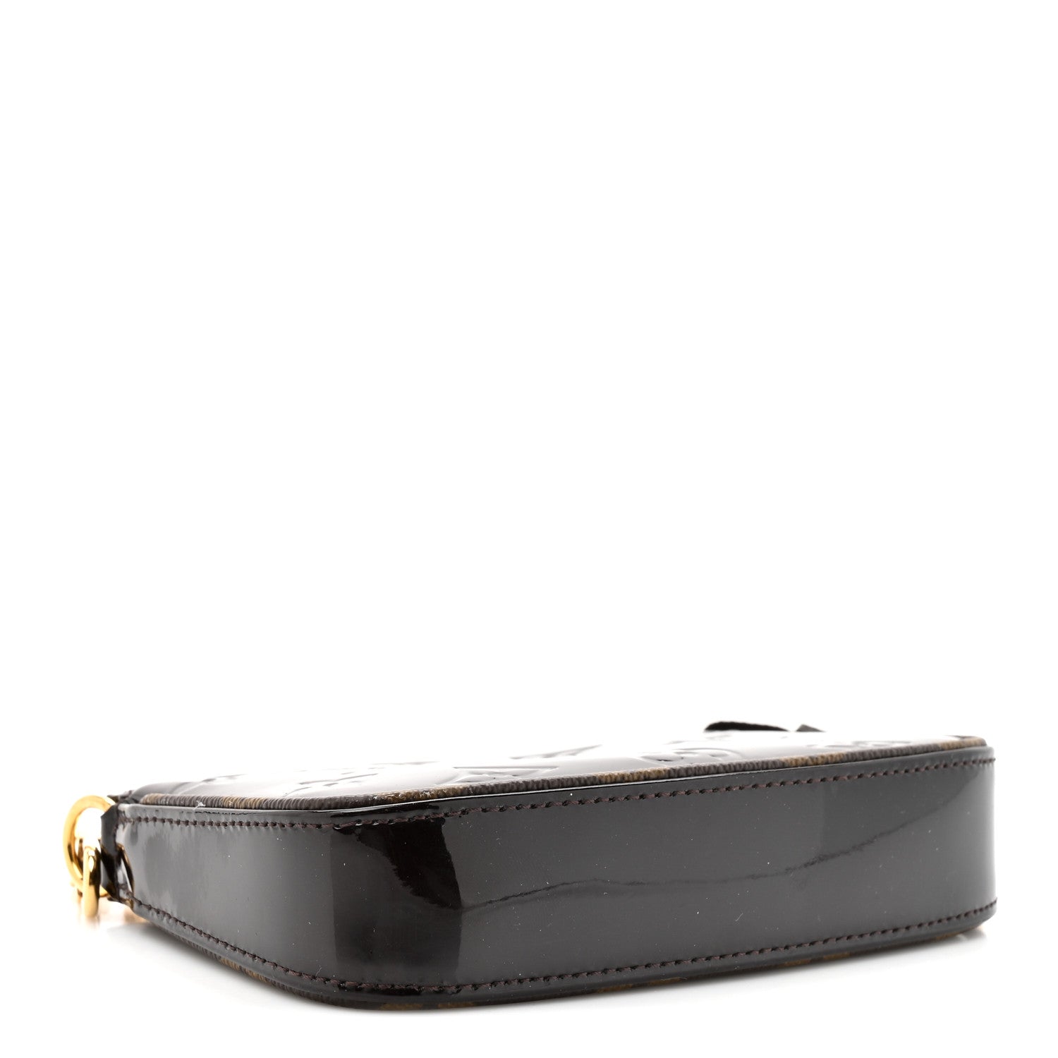 Louis Vuitton Vernis Monogram Mini Pochette Accessories Amarante 4 of 9