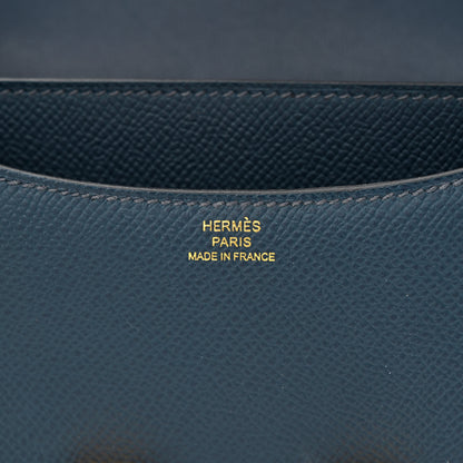 Hermes Epsom Constance 18 Deep Bleu 8 of 13