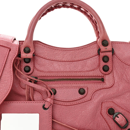 Balenciaga Agneau Classic Hardware Mini City Rose Bombon Raspberry 8 of 12