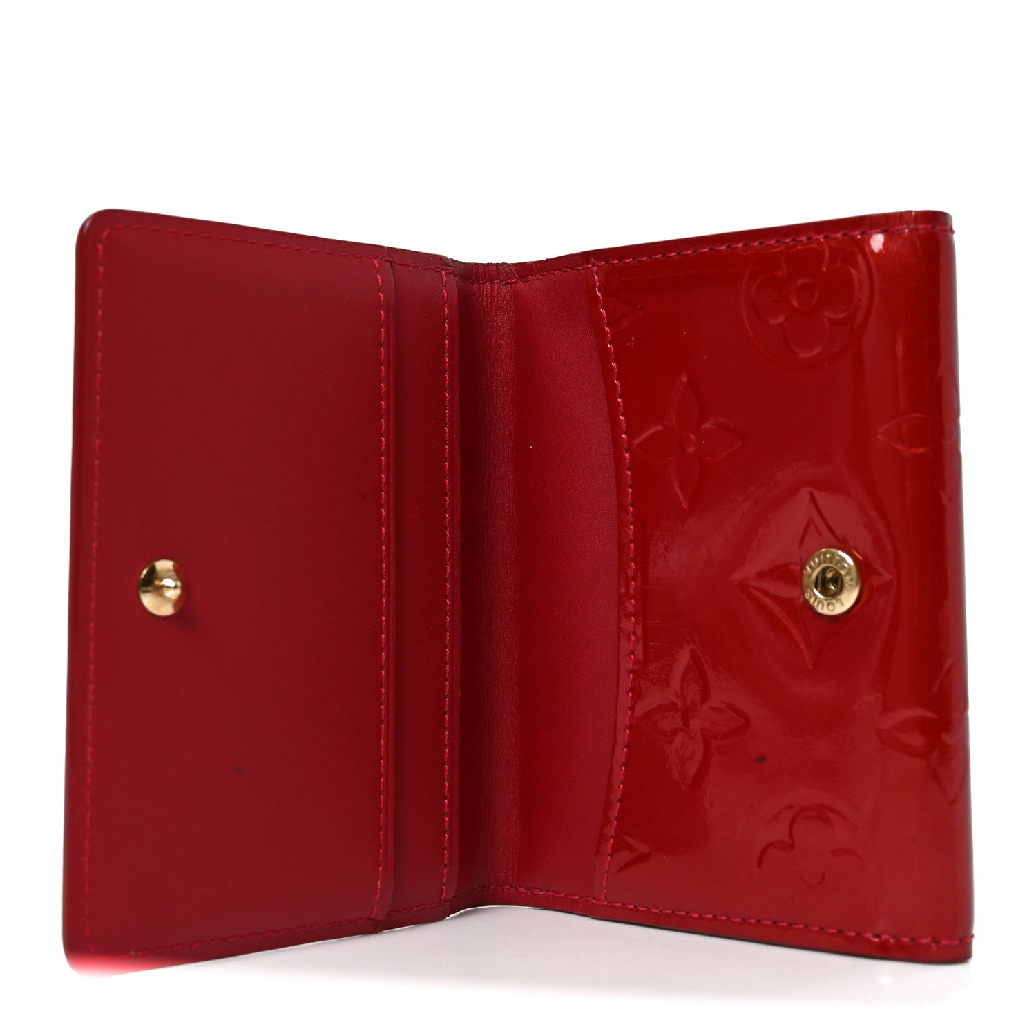 Louis Vuitton Vernis Ludlow Wallet Pomme D'Amour 5 of 6