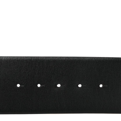 Valentino Garavani Glossy Calfskin 70mm VLogo Reversible Belt 90 36 Black Rouge Pur 3 of 7