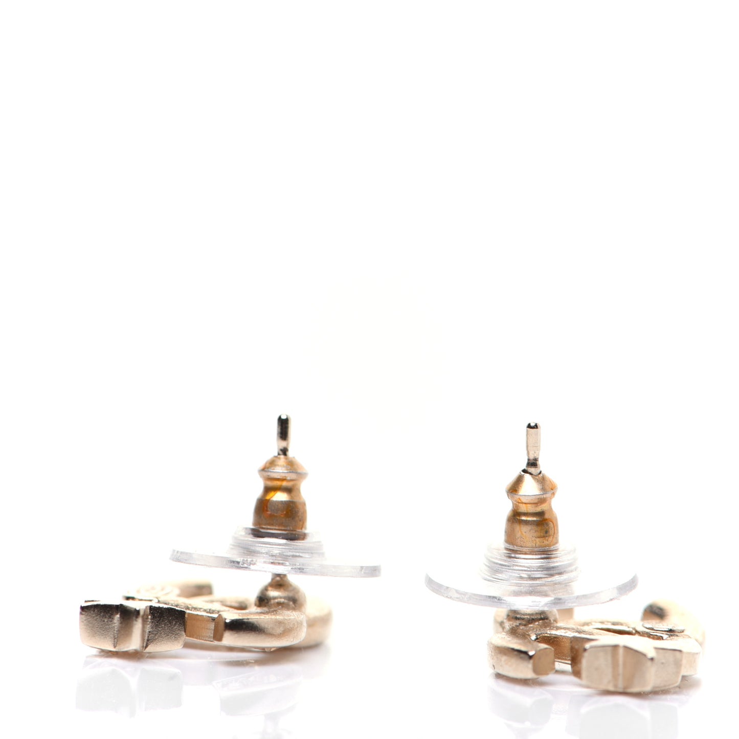 Crystal CC Starfall Earrings Gold