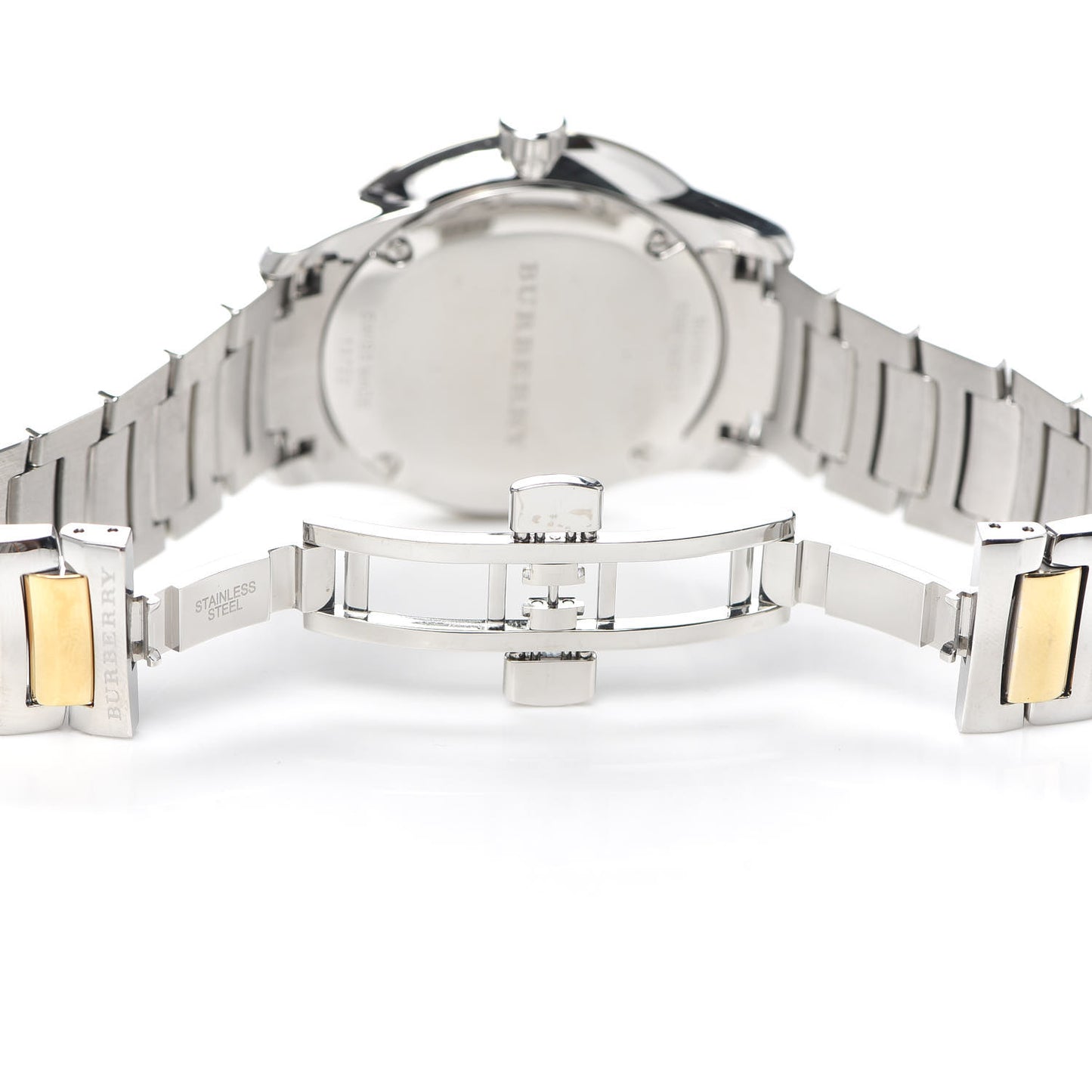 Stainless Steel 38mm Heritage Quartz Watch Gold BU10011