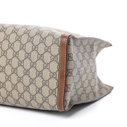 Gucci GG Supreme Monogram Medium Padlock Tote Beige Cuir 7 of 14