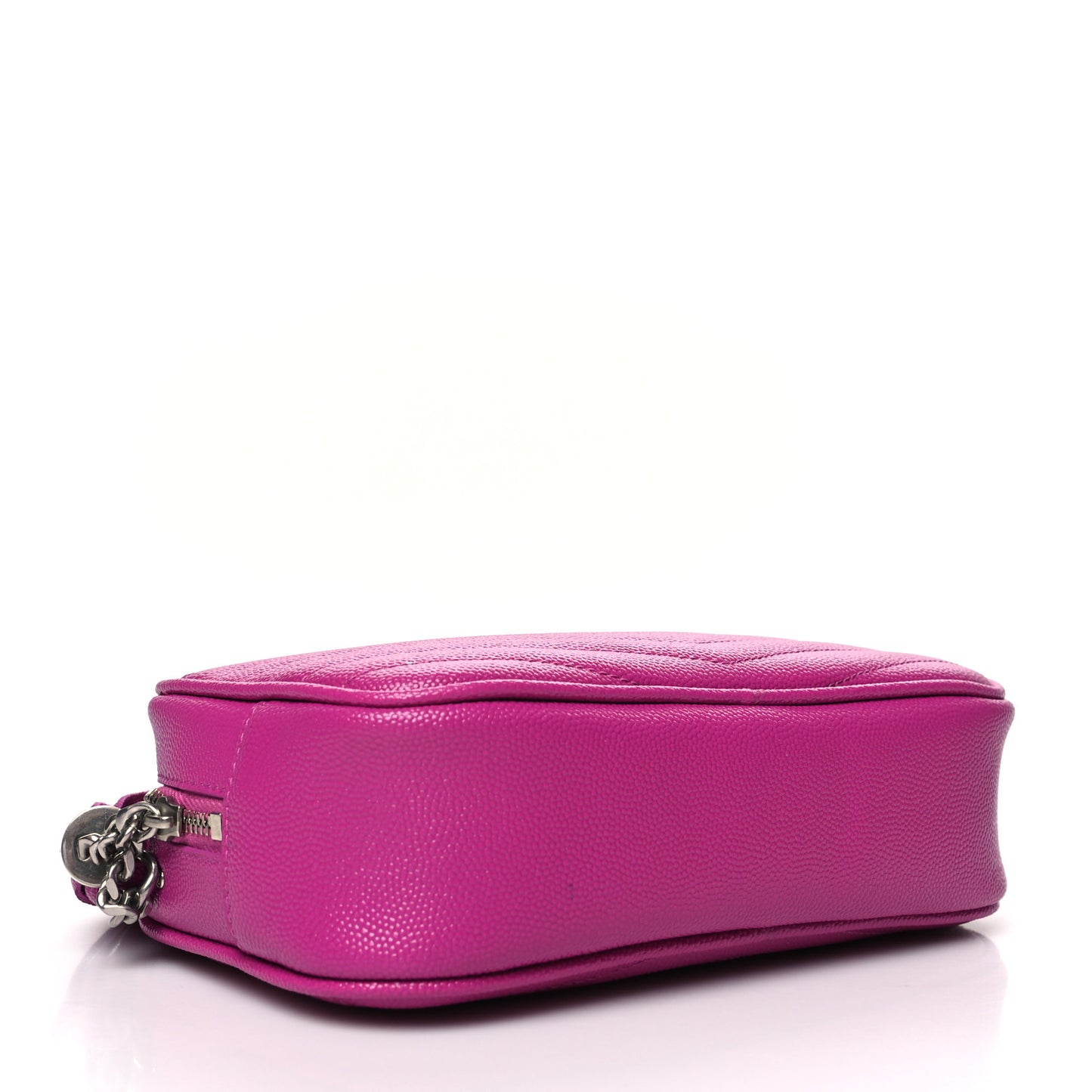 Grain De Poudre Matelasse Monogram Mini Lou Camera Bag Bright Pink