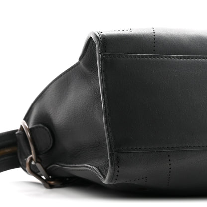 Balenciaga Veau Soyeux Perforated Blackout Hardware S City Black 9 of 10
