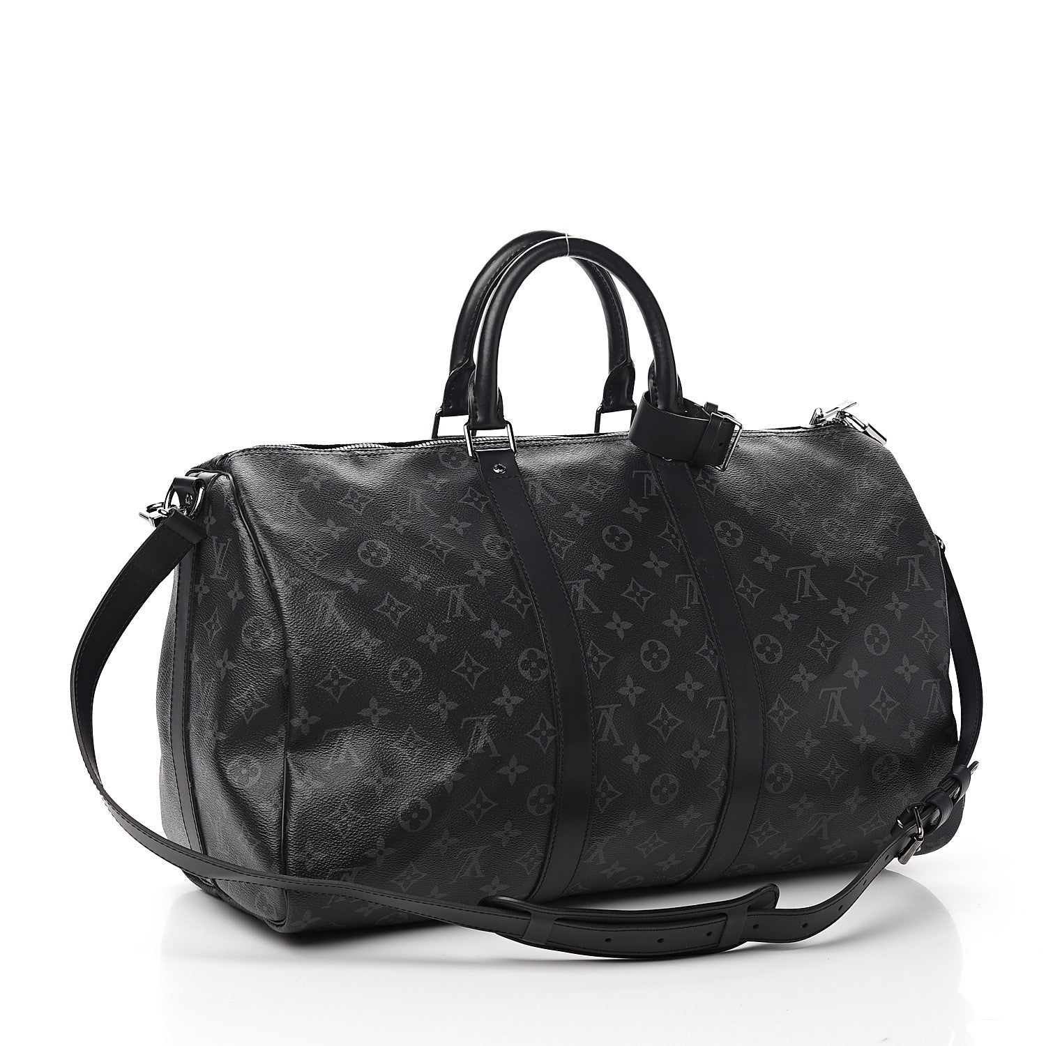 Louis Vuitton Monogram Eclipse Keepall Bandouliere 45 2 of 10