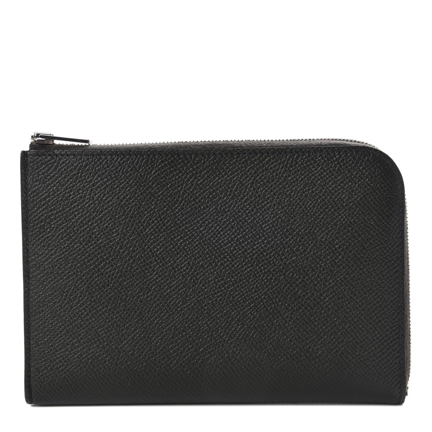 Hermes Epsom Remix Duo Wallet Graphite Black 1 of 8